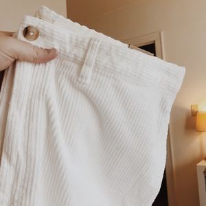 NWT Madewell White Corduroy Pants *MAKE AN OFFER*